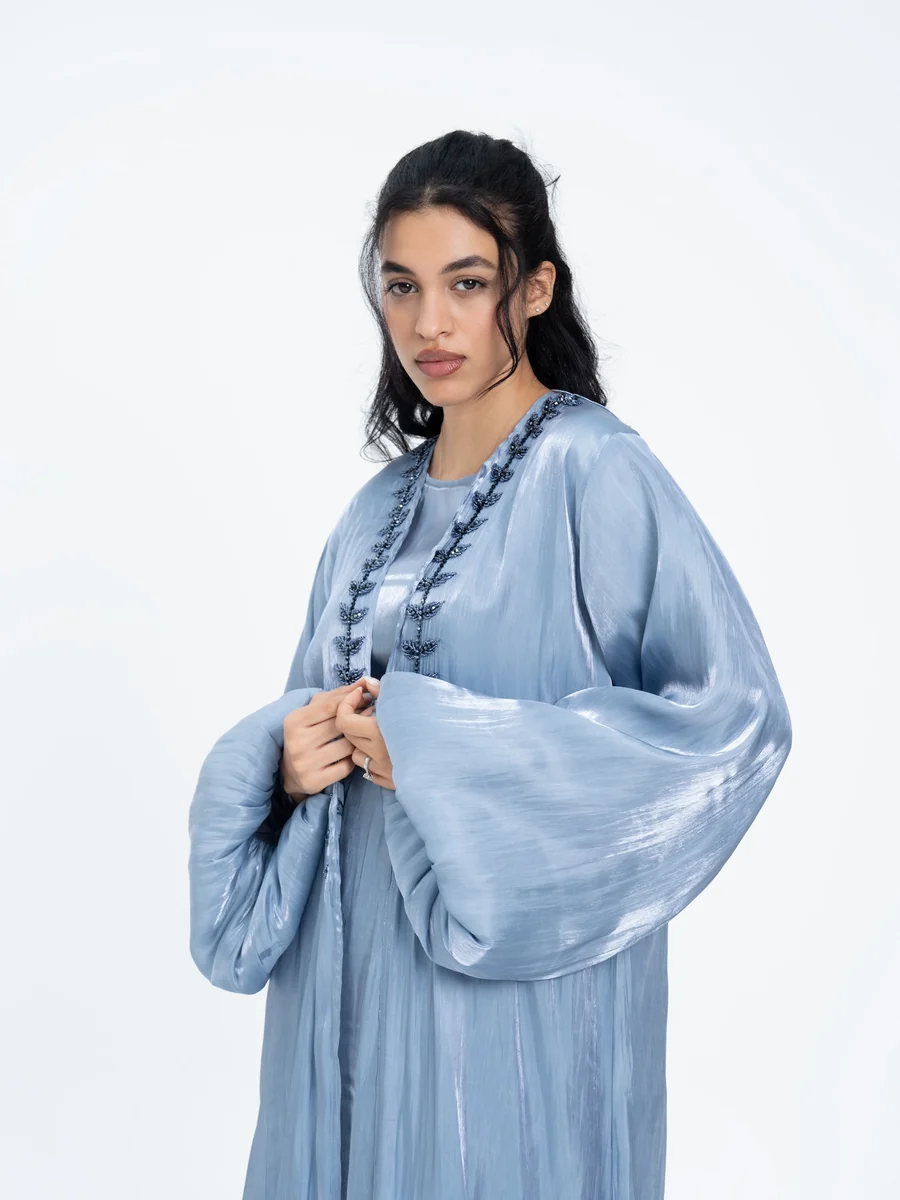 Sapphire abaya supplied from Yiwu, China